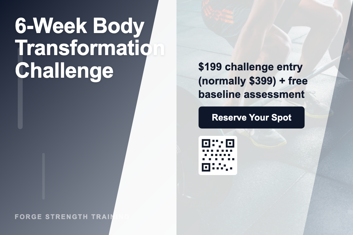 Gradient personal training postcard design