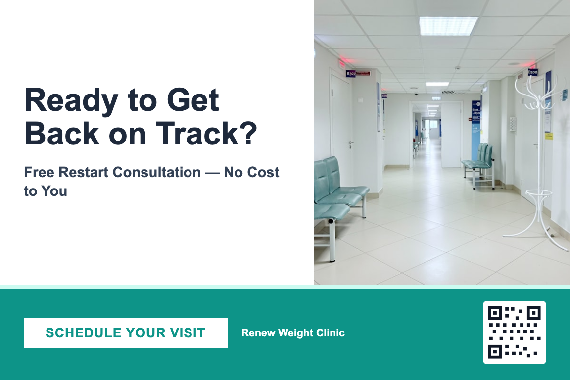 Bold weight-loss clinics postcard design &mdash; Lapsed Patient Win-Back
